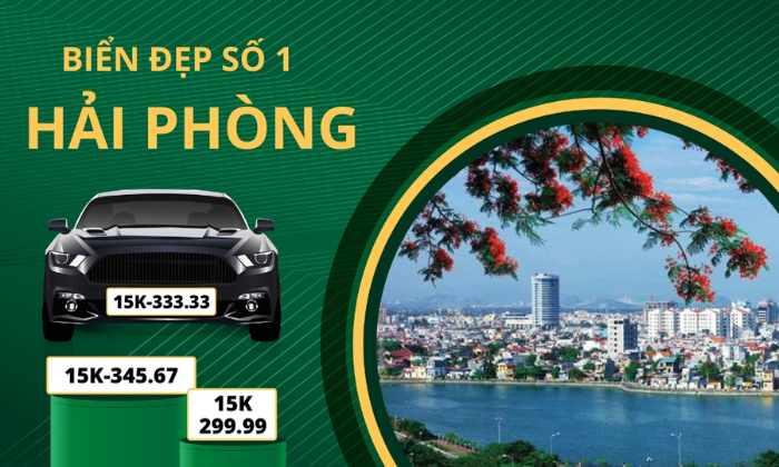 Biển số đẹp Hải Phòng