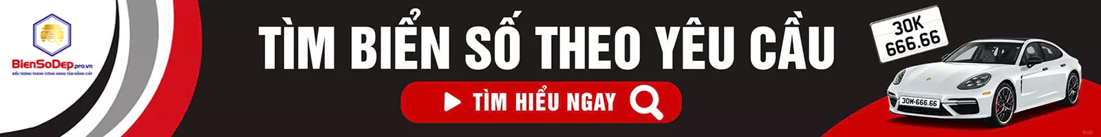 Biển số đẹp ô tô theo tỉnh