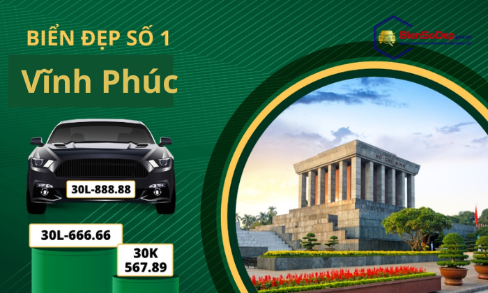 Biển số đẹp Vĩnh Phúc